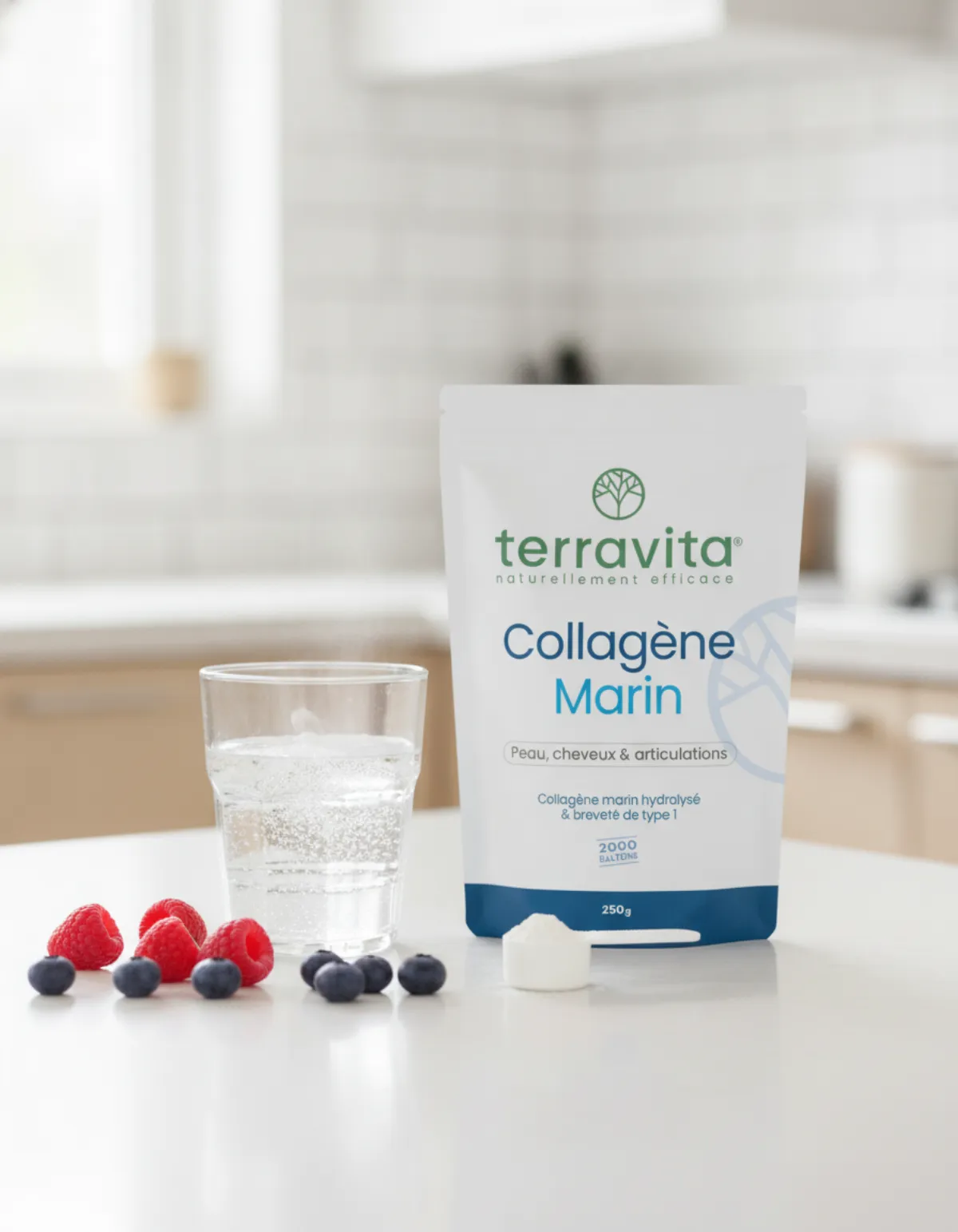 Collagène marin Terravita en poudre, mon avis honnête après analyse