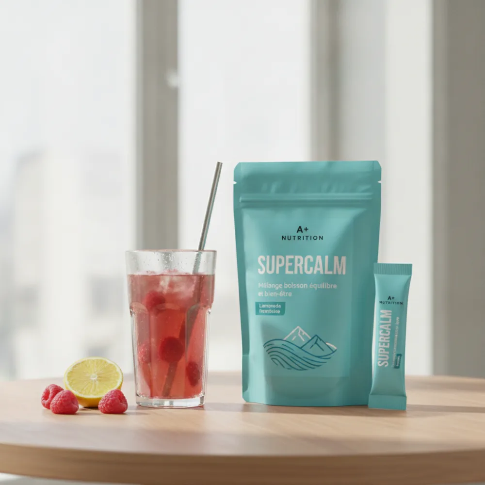 SuperCalm d'AplusNutri : mon avis honnête sur cette boisson anti-stress