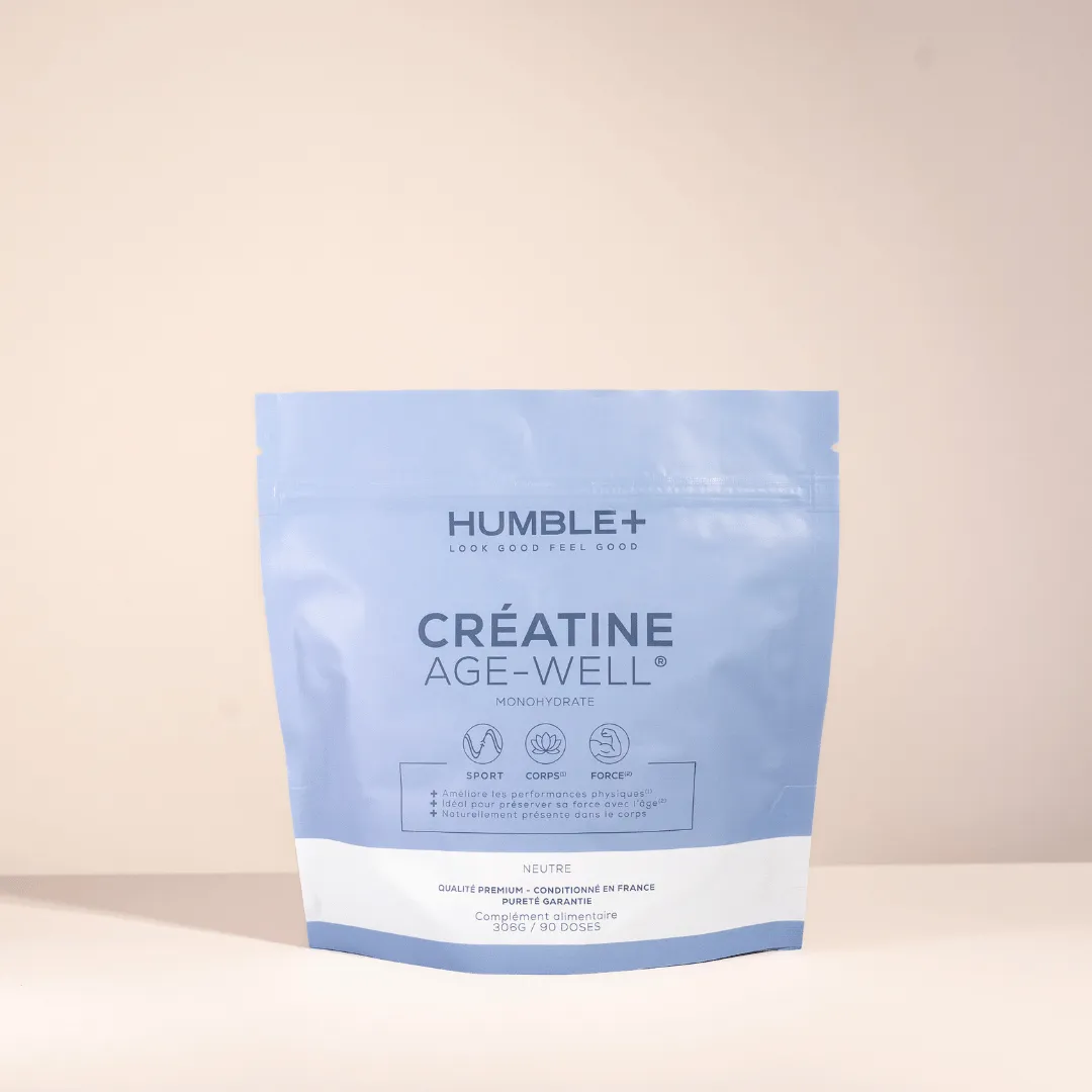 Créatine AGE-WELL de Humble+, notre avis après vérification du dosage et de la matière première