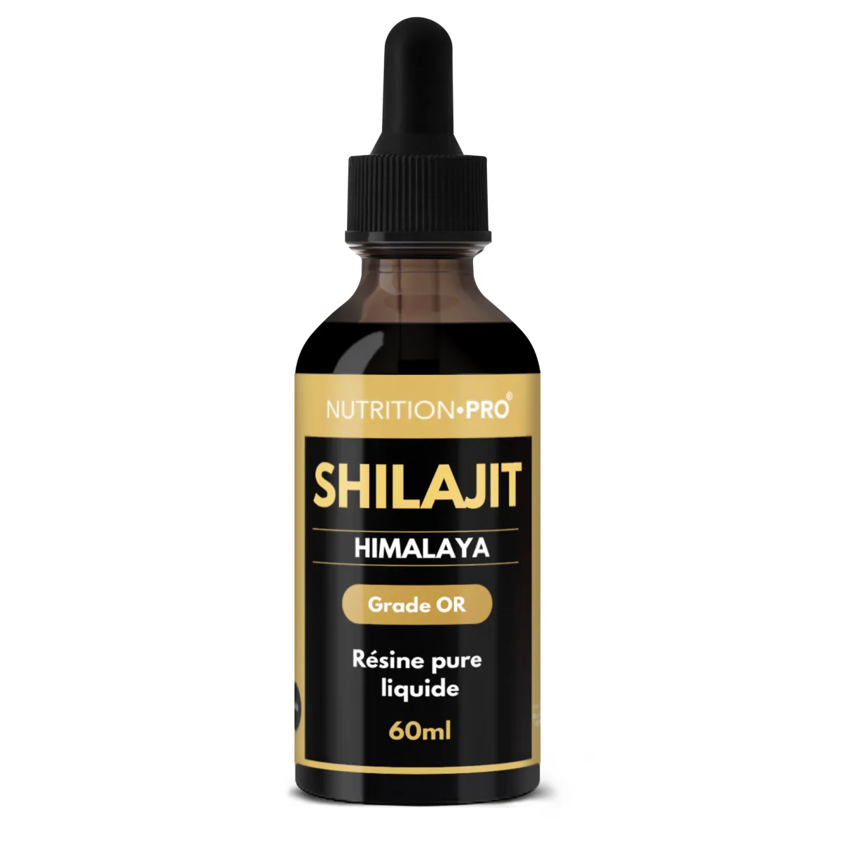 Shilajit liquide 60 ml NutritionPro, notre avis honnête après audit de transparence
