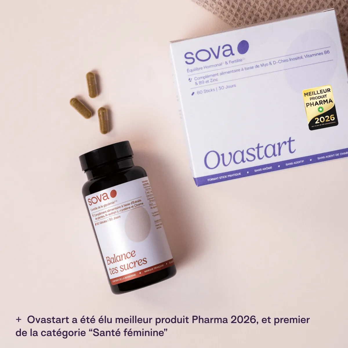 Pack Équilibre Sova Care, mon avis complet sur ce duo anti-SOPK