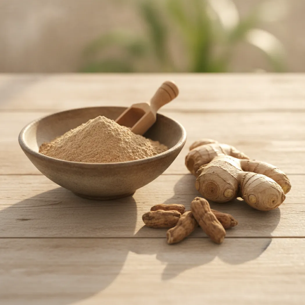 Maca, ashwagandha et gingembre, plantes adaptogènes de la Libido Féminine de Laborantin