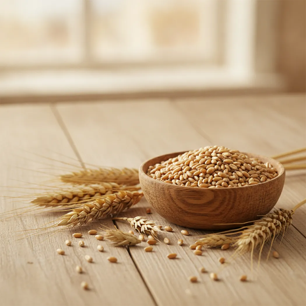Germe de blé, source alimentaire naturelle de spermidine face à la Spermidine Supersmart